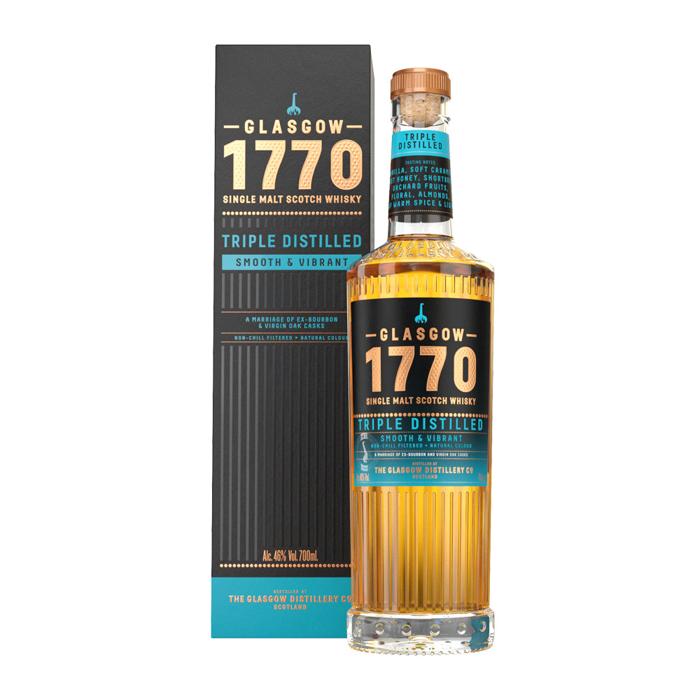 1770 GLASGOW 單一麥芽蘇格蘭威士忌 三次蒸餾版