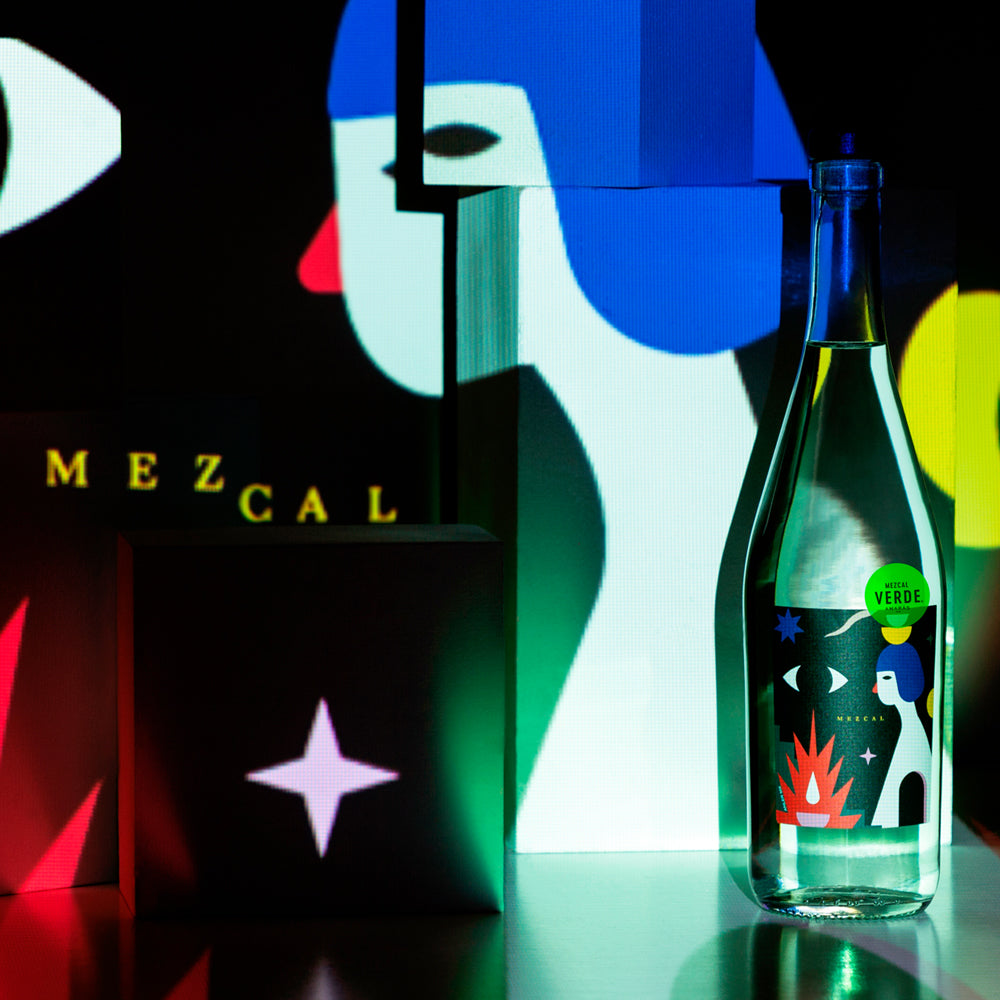 Mezcal Amarás Verde 愛美士梅茲卡爾手工精釀龍舌蘭 藝術系列