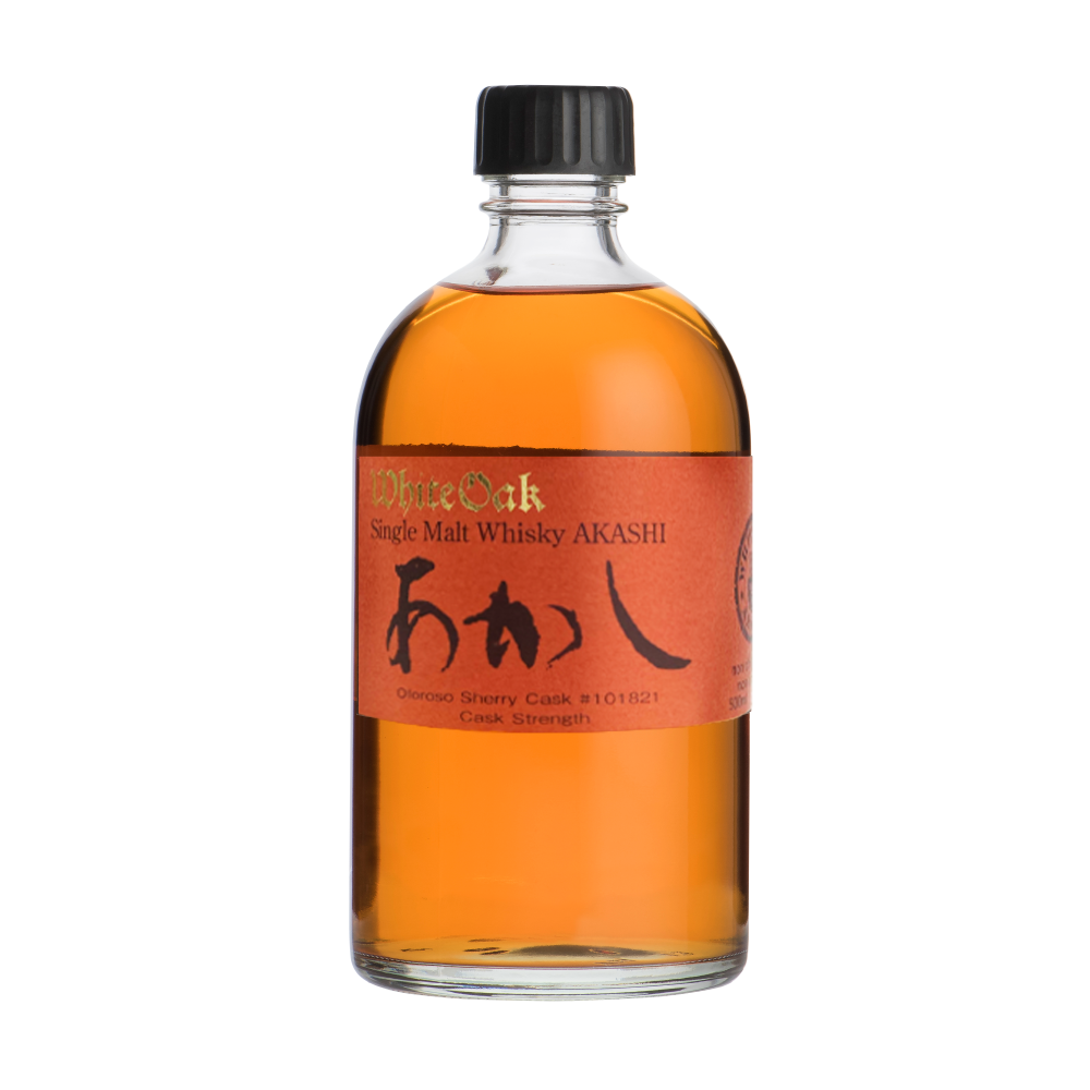 明石日本單一麥芽威士忌 Oloroso雪莉桶 單桶原酒 桶裝強度
