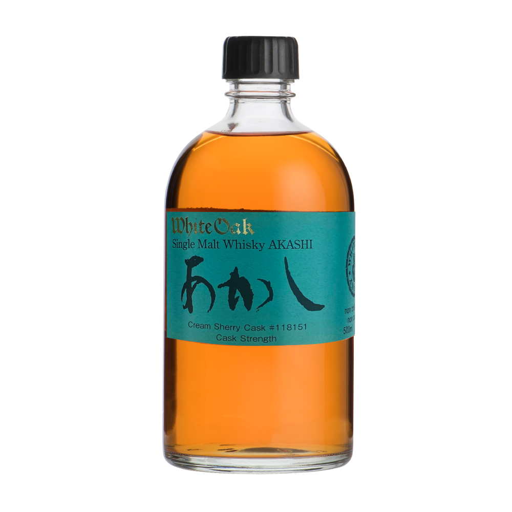 明石日本單一麥芽威士忌 Cream 奶油雪莉桶 單桶原酒 桶裝強度