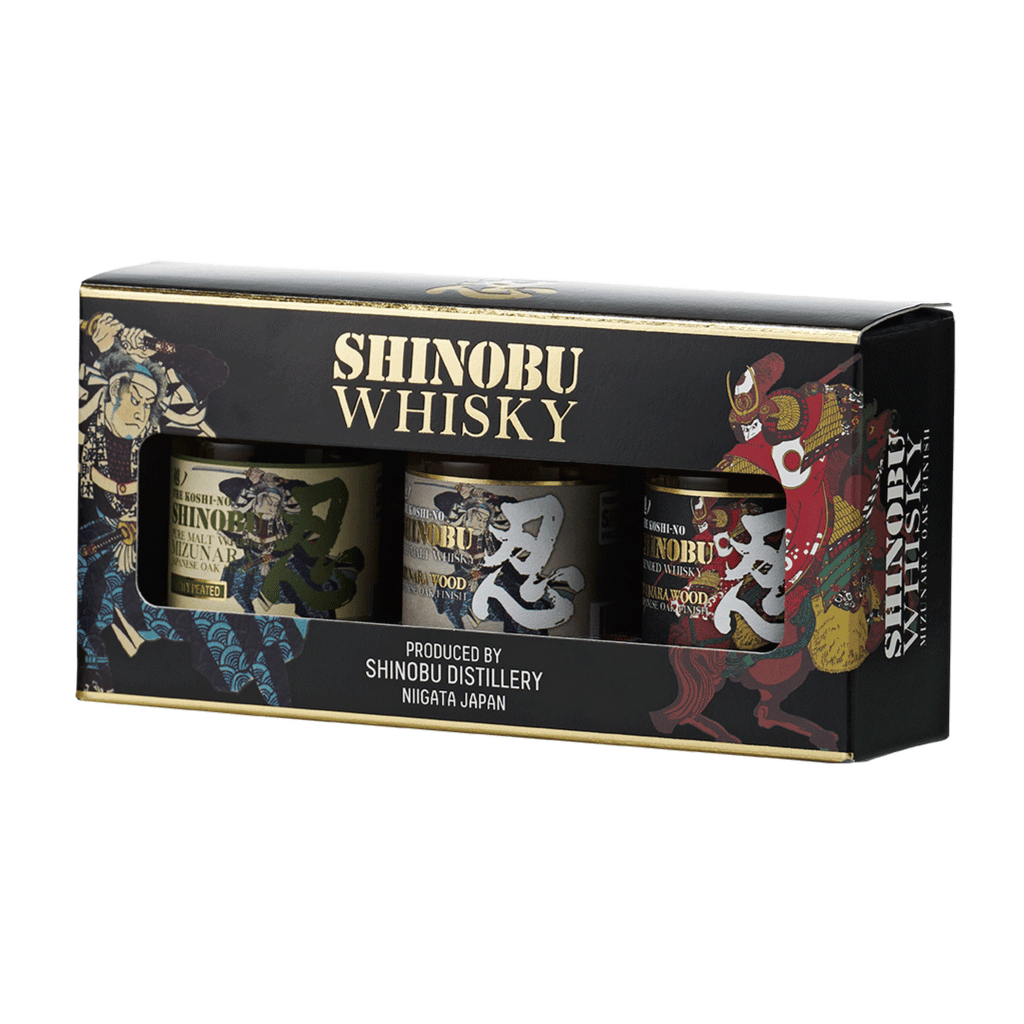 忍 SHINOBU 迷你威士忌酒組