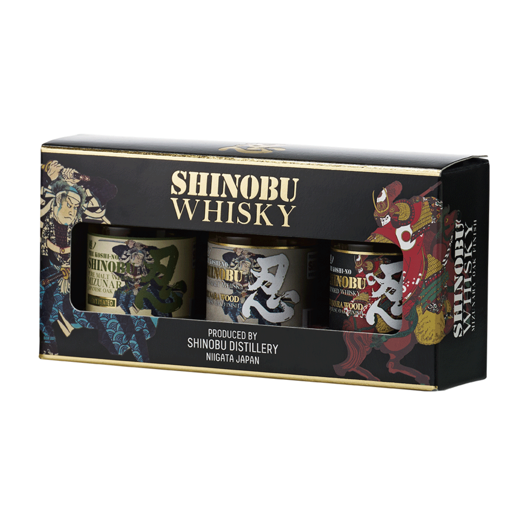 忍 SHINOBU 迷你威士忌酒組