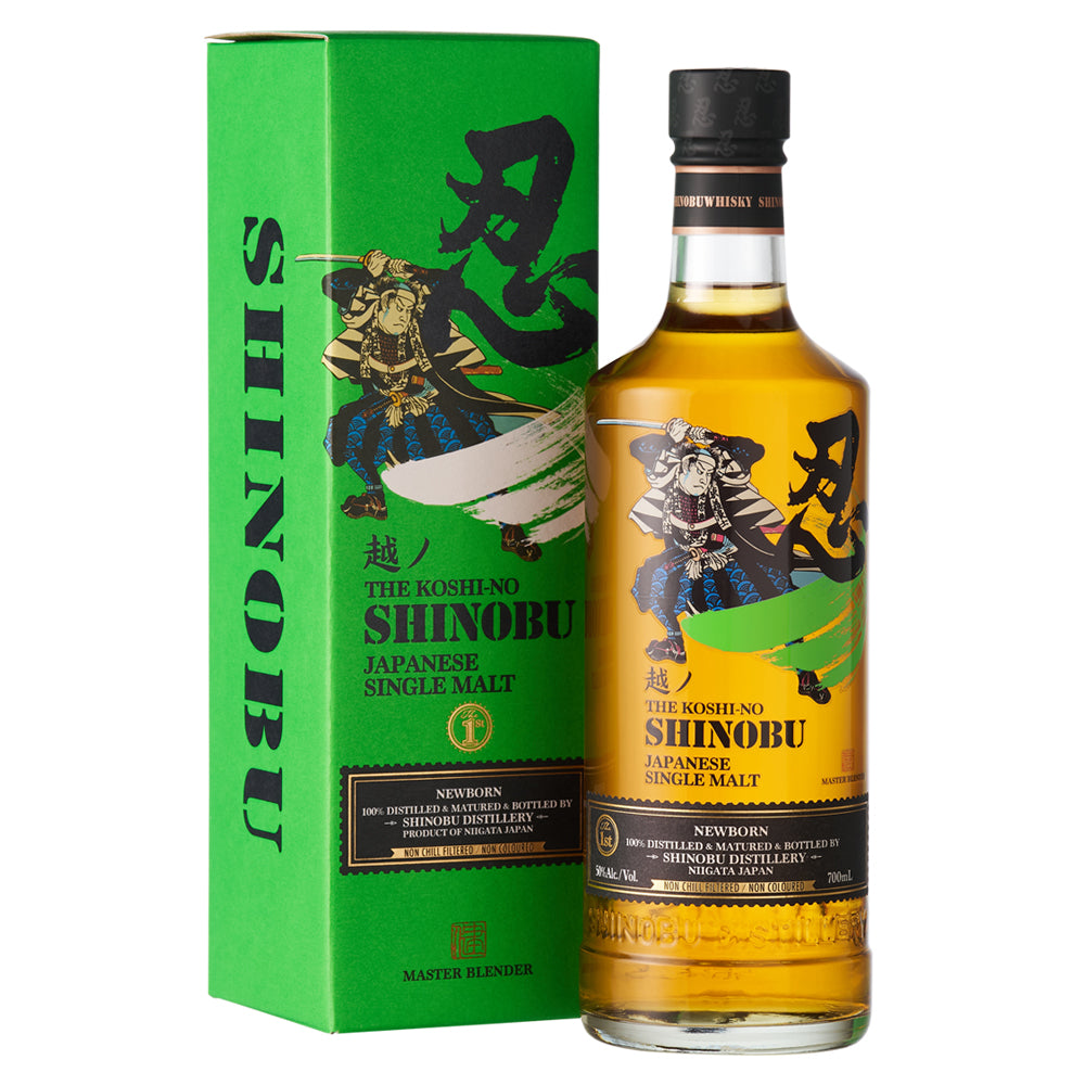 忍日本單一麥芽威士忌新酒第一彈 NEWBORN THE 1ST